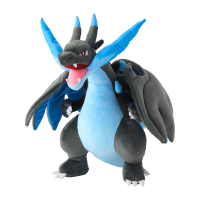 Authentic Pokemon center mega Charizard X plush +/- 42cm wide 2025